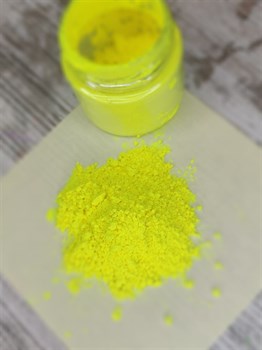 Флуоресцентный неоновый пигмент. Желтый лимон - фото 4614