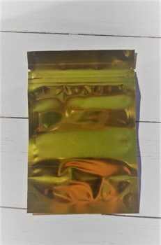 Дой-Пак пакет с окном105*150 (+3см) металлик Золото - фото 6971