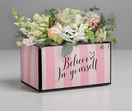 Складная коробка «Розовая», 12 × 17 × 10 см