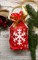 Пакет полиэтиленовый "Снежинка", красный, 12*7 см - фото 8814