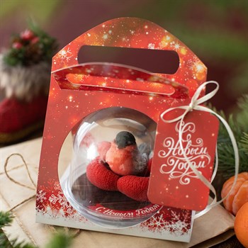 Сумочка для купола Красный Новый год 3802